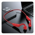 thumbnail image 1 of Open-Ear Bone Conduction Headphones, Bluetooth 5.0, IPX5 Waterproof, 11H Playtime, Noise Reduction, Lightweight, Secure Fit, for Running, Cycling, Gym, Office, No Ear Fatigue, 1 of 1