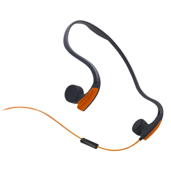 Open-Ear Bone Conduction Headphones Lightweight Ergonomic Fit for Running Cycling with Sweatproof Design and HD Sound
