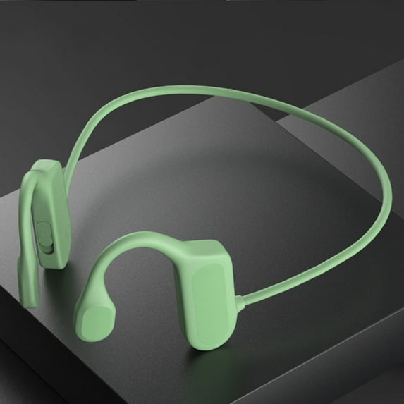 Open Ear Bone Conduction Headphones, Wireless Bluetooth Headset Osteoconductive Headset Ear Hook Sports Headset Business Headset