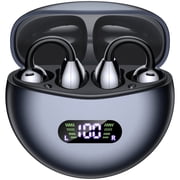 VEATOOL Clip on Earbuds,Open Ear Headphones Wireless Bluetooth 5.4 Sports Earphones with ENC Clear Call,50H Playtime, IPX7 Water Resistant,Comfortable for Small