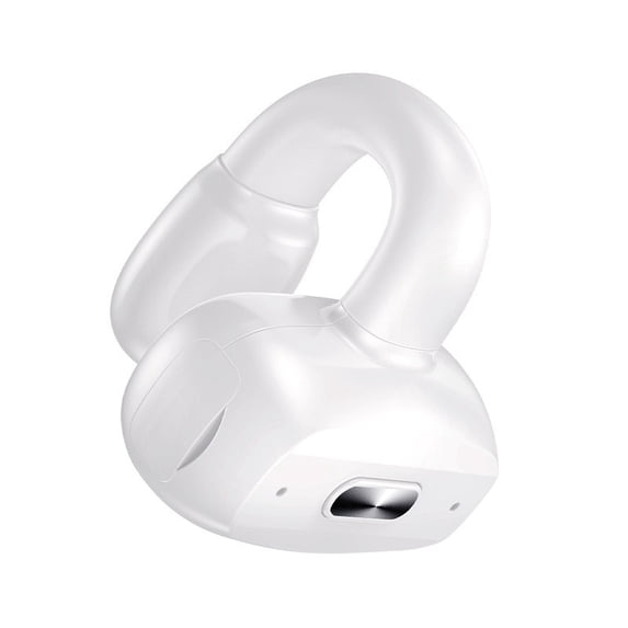 Open-Ear Clip-On Bluetooth Earbuds with 30-Hour Battery, Secure Non-In ...