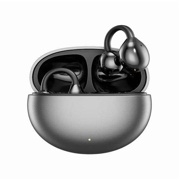 Open-Ear Clip-On Wireless Earbuds Headphones, Spatial Sound, Directional Transmission, Ultra-Light, AI Call