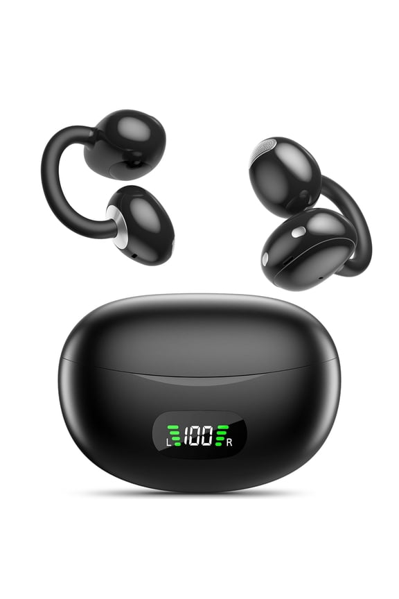 Open Ear Headphones, 4.7g Ultra Lightweight, Bluetooth 5.4, 40H Playtime, Sport Headphones for Running Workout