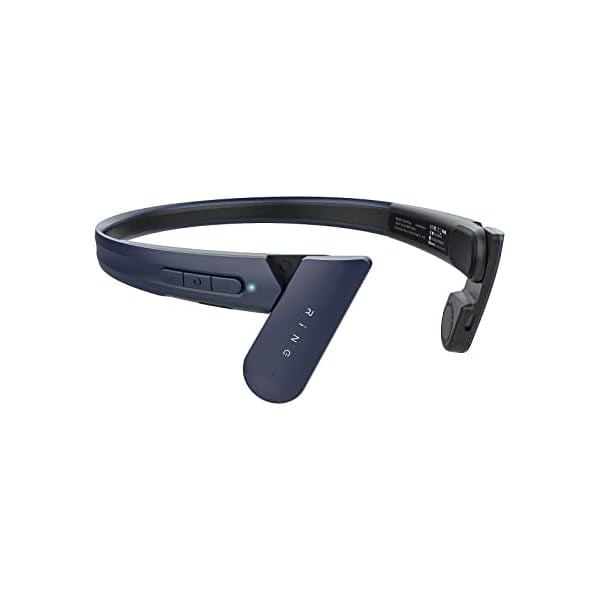 Open-Ear Headphones Air Conduction Wireless Bluetooth Earphones for Cycling Workouts Running - 120° Adjustable Lightweight Painless Wearing -Bone Conduction Headphones Alternatives