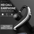 thumbnail image 1 of Open Ear Headphones with Mic, Bluetooth Headset with Microphone, Dual Connect Bluetooth 5.3 Headset with AI Noise Cancelling Mic & Mute Function, Wireless Headset for Work, Sports, Drive,Black, 1 of 9