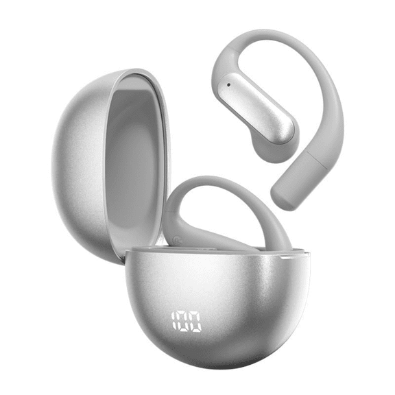Open Ear Headphones Wireless Earbuds, AI Real - Time Translator & Smart Assistant, Bluetooth 5.4 Sports Headphones, HiFi Sound, APP EQ Control for Running Workout Travel