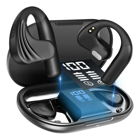 LESIRI Wireless Earbuds Bluetooth 5.3 Headphone Skin with Charging Case, for Sports/Workout/Running, New, 1 Count