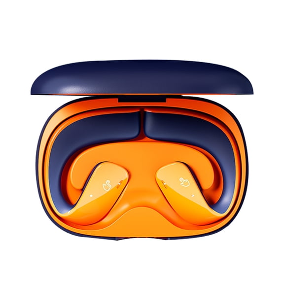 Open Ear Headphones - Wireless Headphones with Mic for iPhone & Android, Waterproof Sport Earbuds for Running-style:style4;