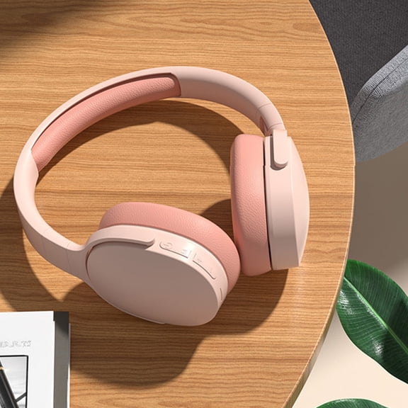 Open-Ear Over-Ear Wireless Bluetooth Headphones - Rich Stereo Sound, Foldable for Travel, Perfect for Commutes & Vacation