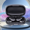 thumbnail image 1 of Open Ear Translation Earbuds, Earbuds Wireless Bluetooth 5.4, Support for 144 Languages, Accurate Translation, HD Calling, IPX54 Waterproof for Traveling and Daily Use(Black), 1 of 6
