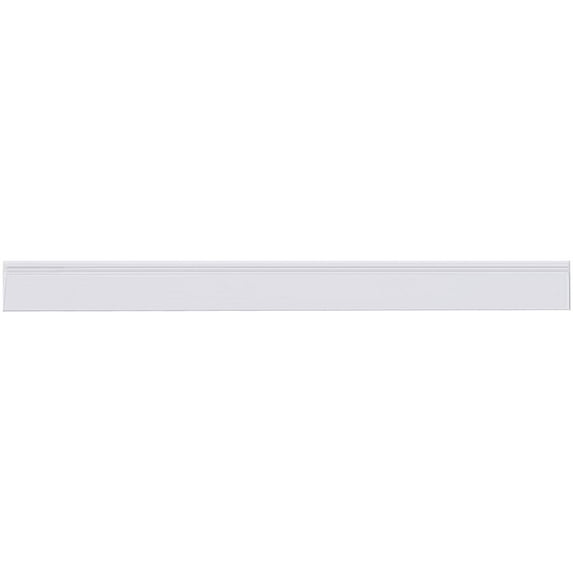 Open-Edge Plastic Label Holder 1/2" x 6" Clear 50/Case LH101