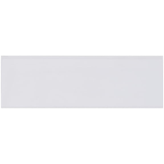 Open-Edge Plastic Label Holder 2" x 6" Clear 50/Case LH104