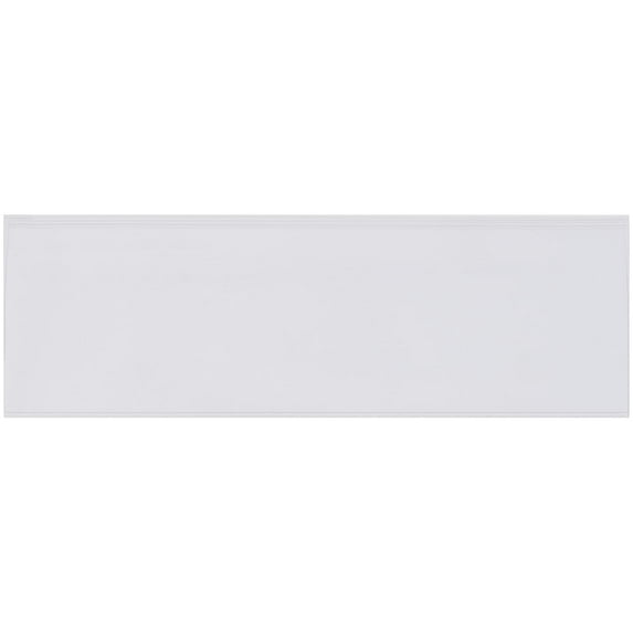 Open-Edge Plastic Label Holder 2" x 6" Clear 50/Case LH104