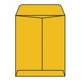 thumbnail image 1 of Open End Catalog Envelopes, 6-1/2" x 9-1/2", 28#, Tan / Brown Kraft, Self-Sealing Latex, Flaps Extended (Box of 500), 1 of 1