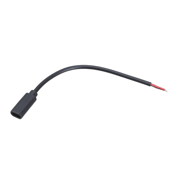 Open End Connector Female to 2 Pin Bare Wire Pigtail Wire Extension Power Cable for Replacement Repair Cable