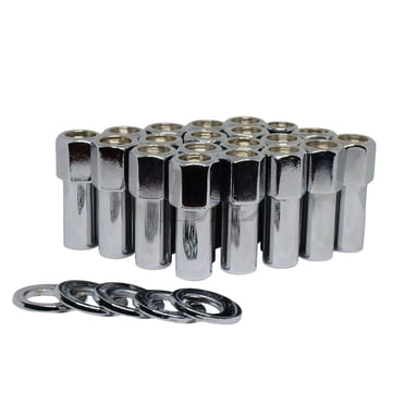 20-Pack Cragar SST Mag Style Lug Nuts – 14x1.5 With Duplex Washer – EzAccessory