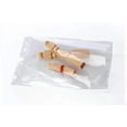 thumbnail image 1 of Open-End Flat Poly Bags, 5" x 5", 1 Mil Clear LDPE (Laddawn), Meets FDA/USDA Specifications - Case of 1,000, 1 of 2