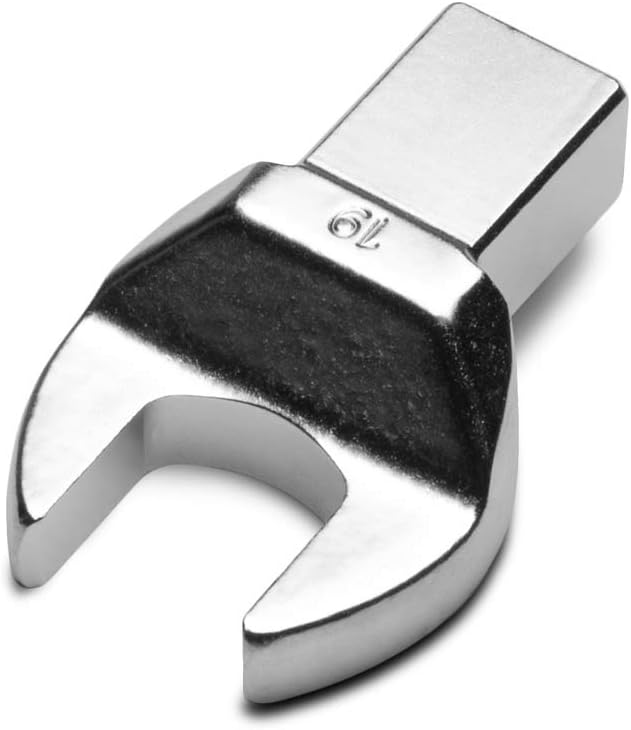 Open End Interchangeable Torque Wrench Head, Metric, 14 x 18 Drive