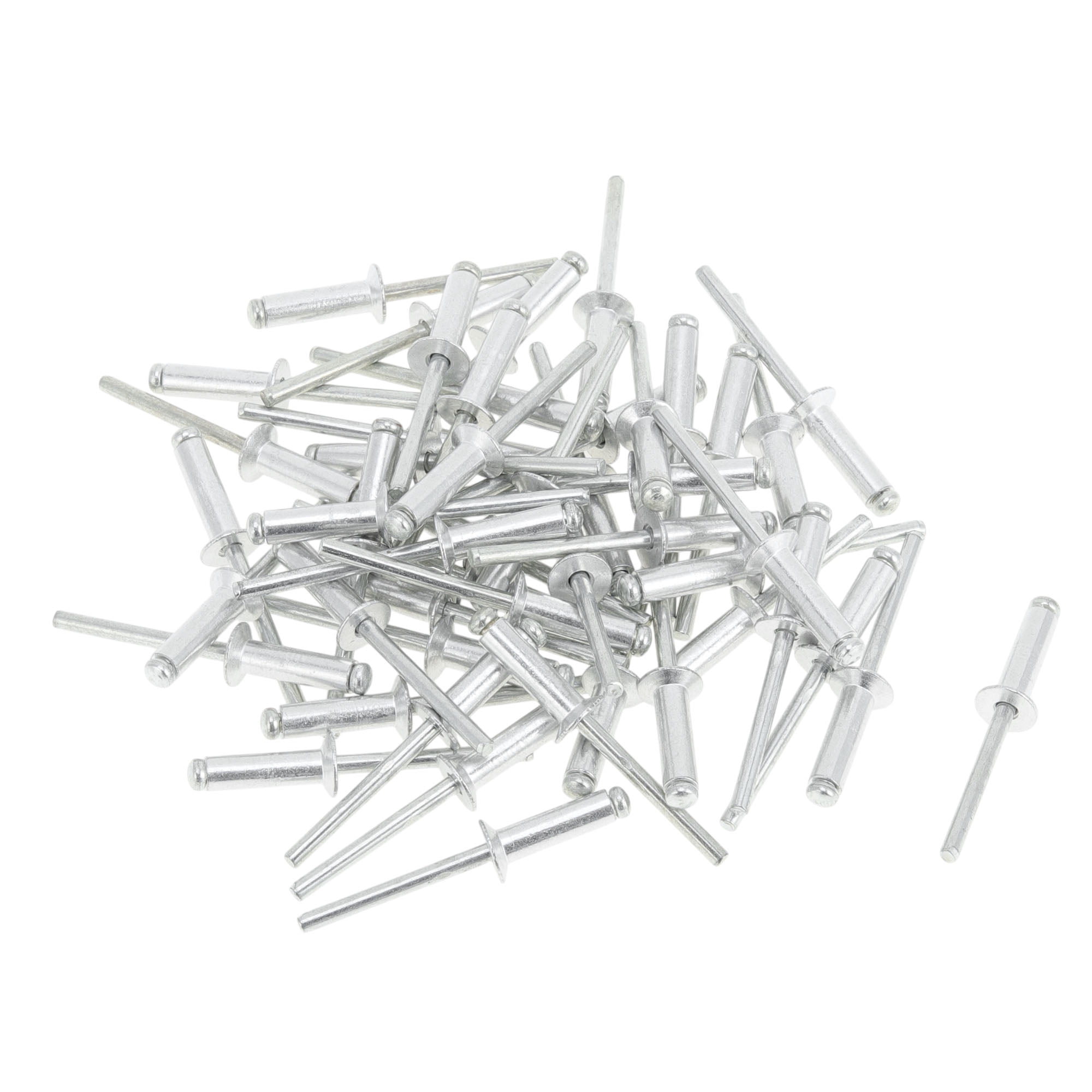 Open End Large Flange Blind Rivets 4.8mm Grip Diameter 13mm Grip Length ...