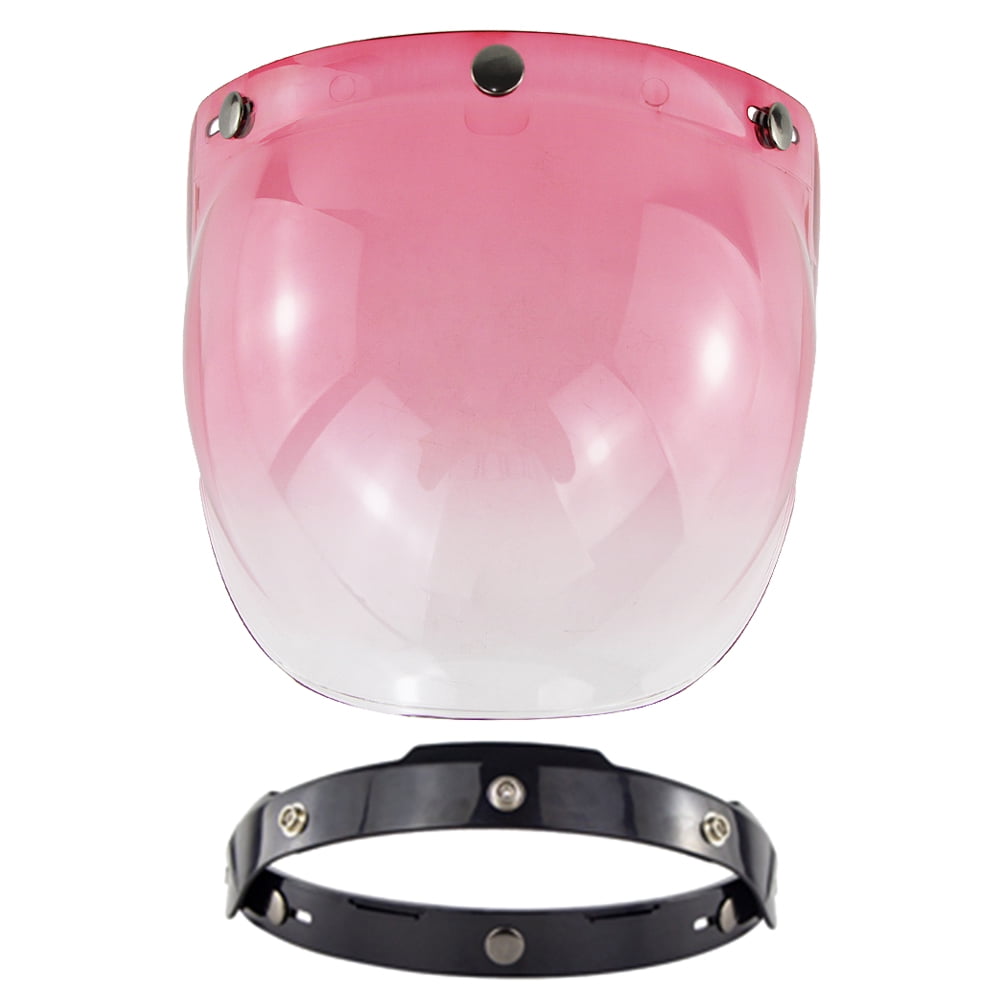 Open Face Helmet Visor Motorcycle Helmet Bubble Visor Bubble Shield