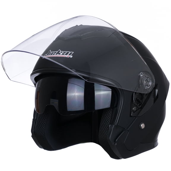Open Face Motorcycle Helmet DOT Approved Half Casco Fit Men Women ATV Moped Scooter