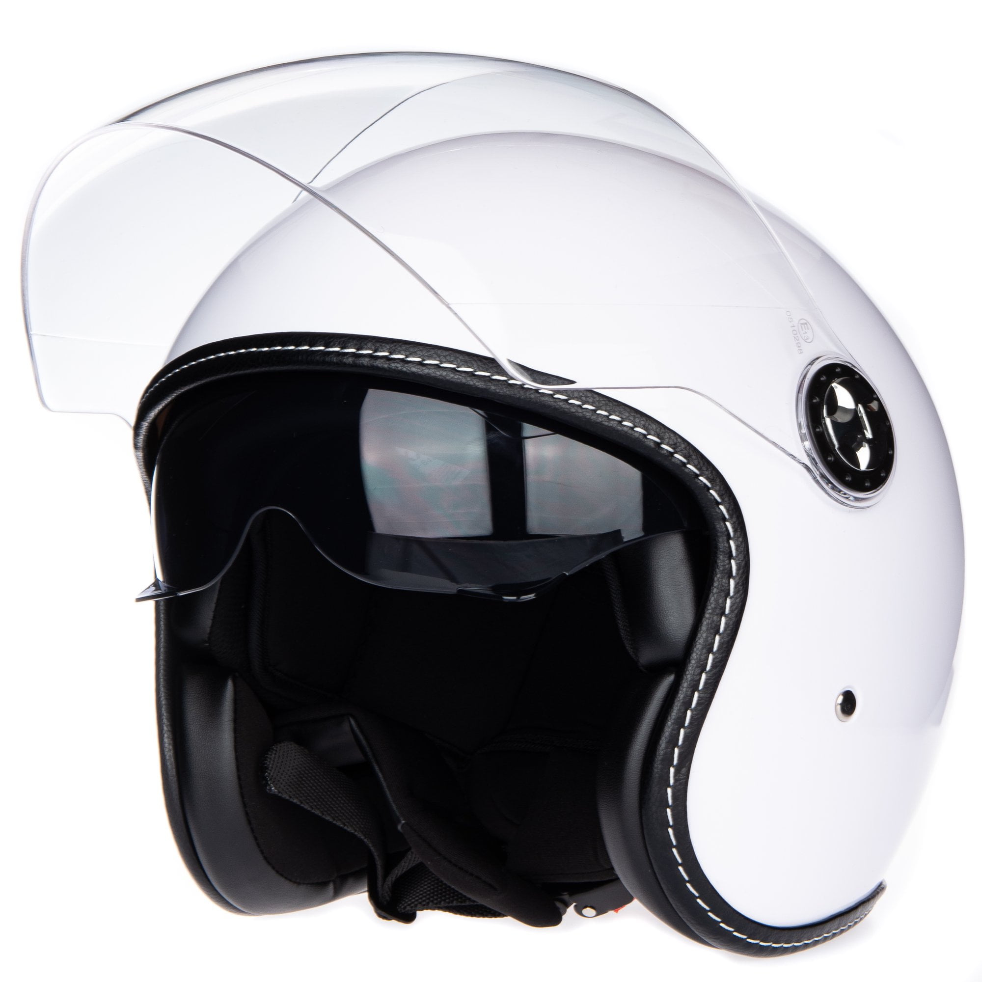 Open Face Motorcycle Helmet with Removable Visor ECE 22.06 Open Face Motorcycle Helmet with Removable Visor ECE 22.06