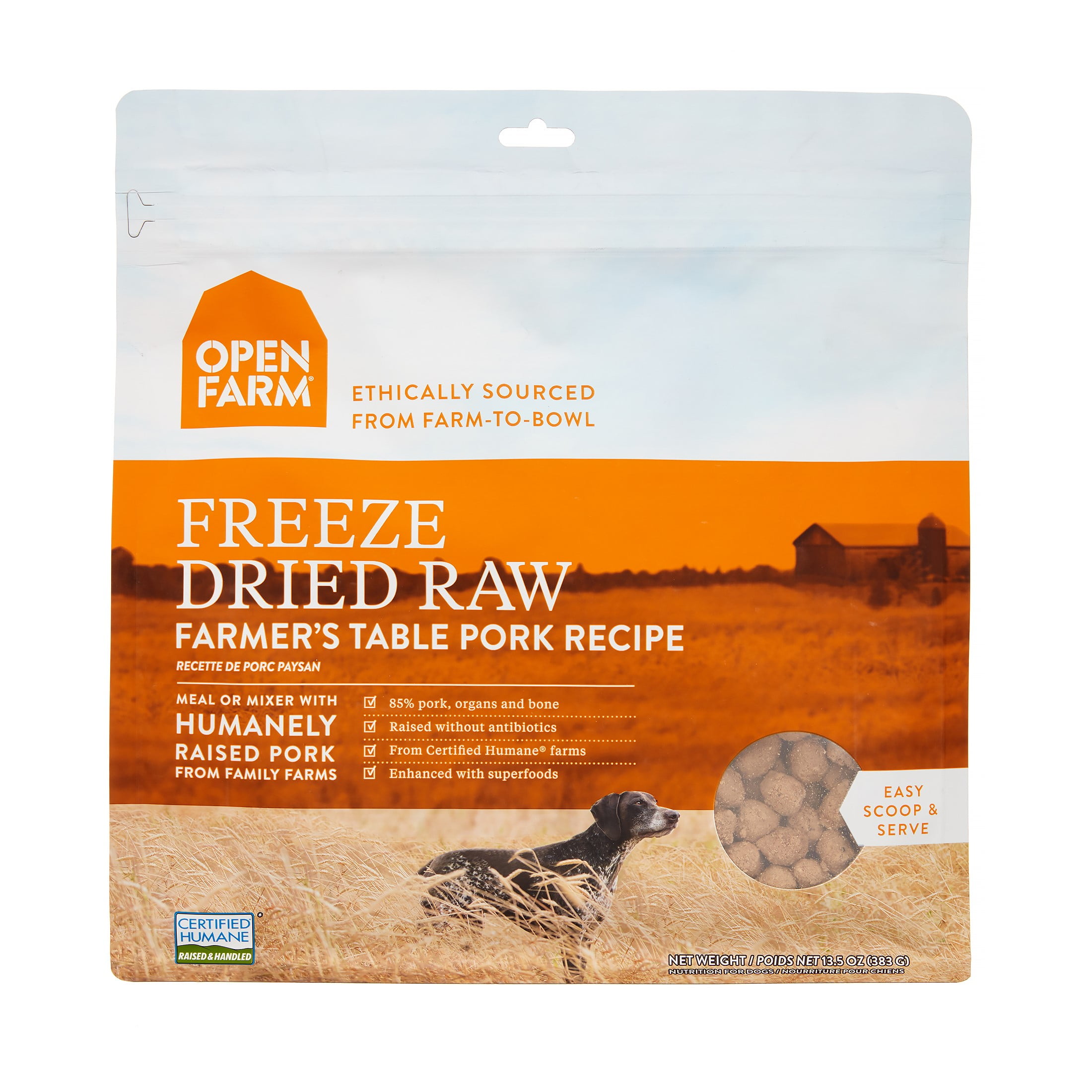 Open table cheap dog food