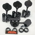 thumbnail image 1 of Open Frame Electric Bass Machine Heads Tuners Wilkinson Tuning Peg Black for bass WJBL-200 Made In Korea, 1 of 1