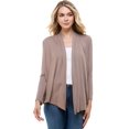 thumbnail image 1 of Open Front Draped Long Sleeve Cardigan, 1 of 10