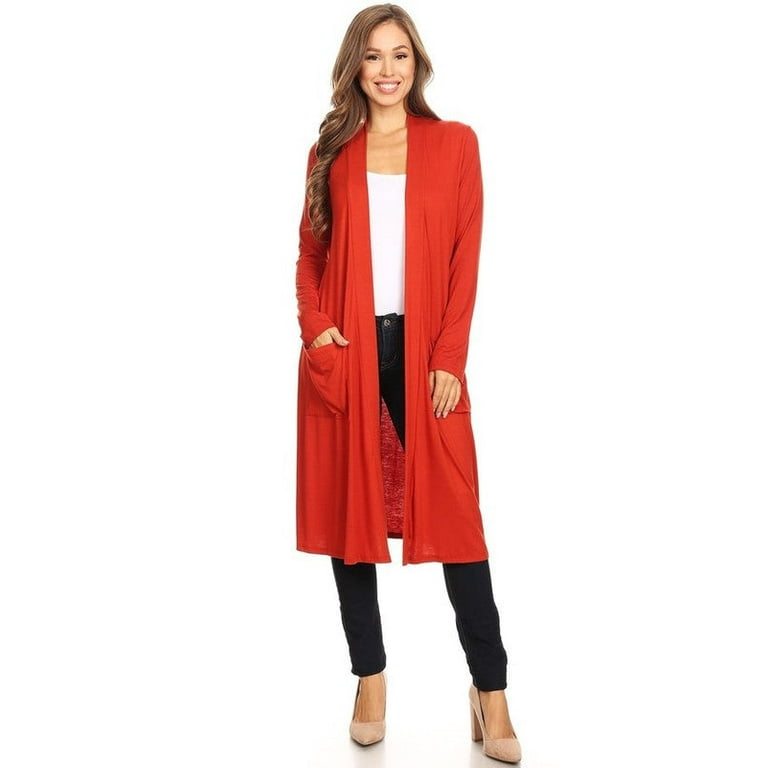 Rust duster best sale cardigan