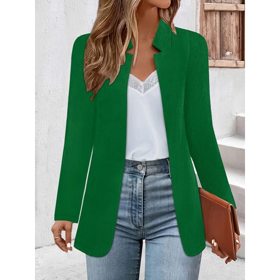 Open Front Long Sleeve Jacket