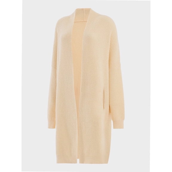 Open Front Maxi Long Knitted Cardigan Sweater for Women