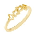 thumbnail image 1 of Open Heart Gold Ring, 1 of 3