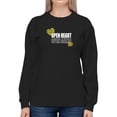 thumbnail image 1 of Open Heart Mind Zebra Heart Sweatshirt Women -Image by Shutterstock, Female Small, 1 of 4