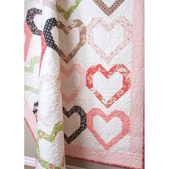 Lella Boutique Open Heart Quilt Pattern