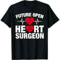 thumbnail image 1 of Open Heart Surgeon Student - Future Cardiac Heart Surgery T-Shirt, 1 of 7