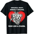 thumbnail image 1 of Open Heart Surgery Art Men Women Heart Transplant Recovery T-Shirt, 1 of 4