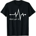 thumbnail image 1 of Open Heart Surgery Recovery Warrior Inspiring Gift Men Women T-Shirt, 1 of 4