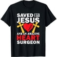 thumbnail image 1 of Open Heart Surgery Survivor Jesus Bypass Recovery T-Shirt, 1 of 4