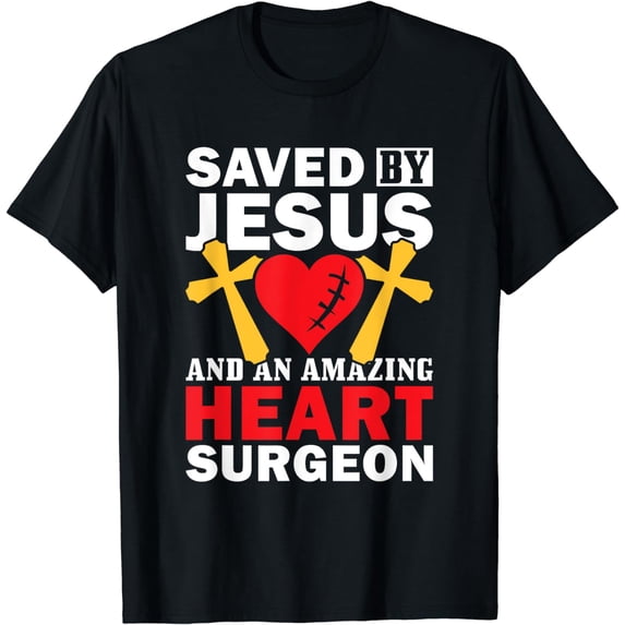 Open Heart Surgery Survivor Jesus Bypass Recovery T-Shirt