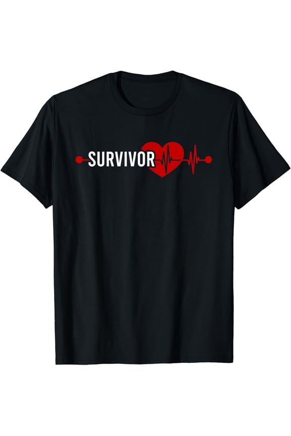 Open Heart Surgery Survivor Open Heart Surgery Warrior T-Shirt
