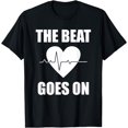 thumbnail image 1 of Open Heart Surgery T Shirt Funny Survivor Post Recovery Gift, 1 of 4