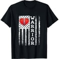 thumbnail image 1 of Open Heart Surgery Warrior Gift For Heart Patients Survivor T-Shirt, 1 of 3