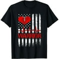 thumbnail image 1 of Open Heart Surgery Warrior Gift For Heart Patients Survivor T-Shirt, 1 of 4