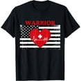 thumbnail image 1 of Open Heart Surgery Warrior, Heart Patients Survivor T-Shirt, 1 of 4