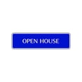 thumbnail image 1 of Open House Real Estate Aluminum Metal Novelty Street Sign Yard Wall Décor 4x13.5, 1 of 1