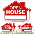 thumbnail image 1 of Open House Real Estate Red Sign,, 1 of 8