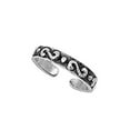 thumbnail image 1 of Open Infinity .925 Sterling Silver Toe Ring Jewelry Female Unisex, 1 of 4