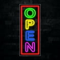 thumbnail image 1 of Open LED Neon Sign 12"L x 30"H #31604, 1 of 3
