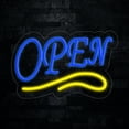 thumbnail image 1 of Open-LED Neon Sign 22"L x 14"H #30002BY, 1 of 3